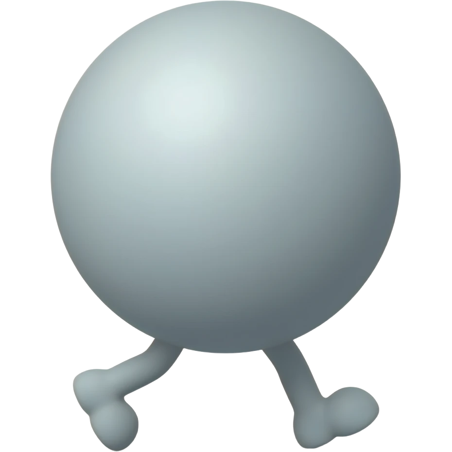 Walking ball emoji