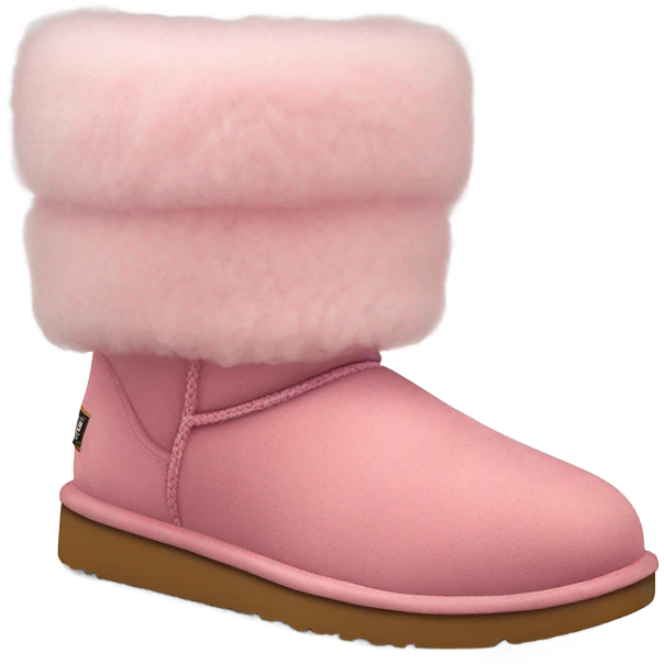 Pink Uggs emoji