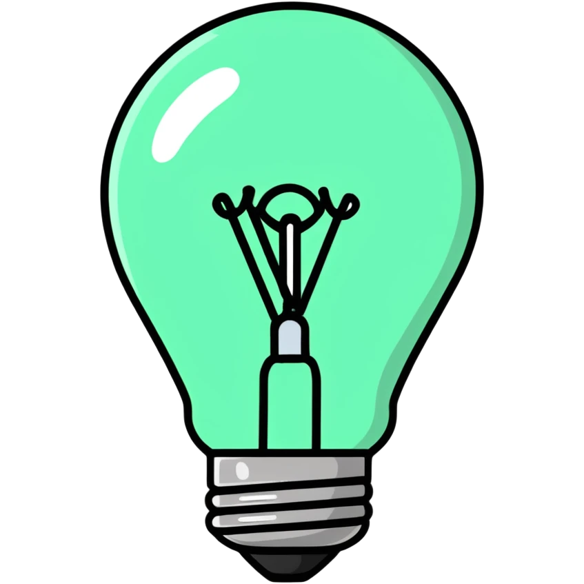 bulb emoji