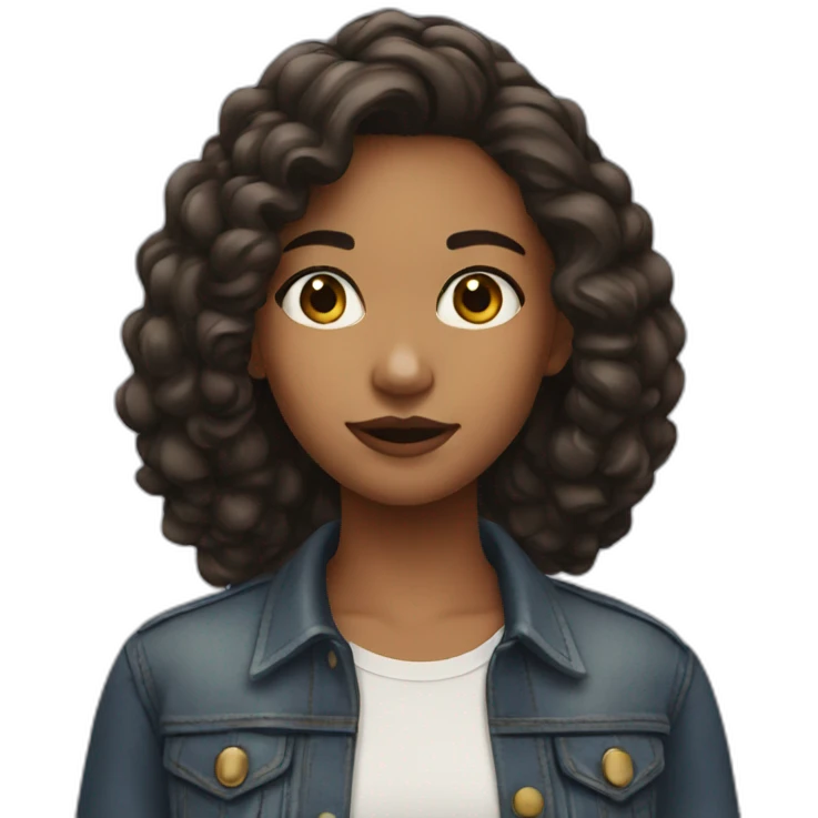 gen Z girl emoji