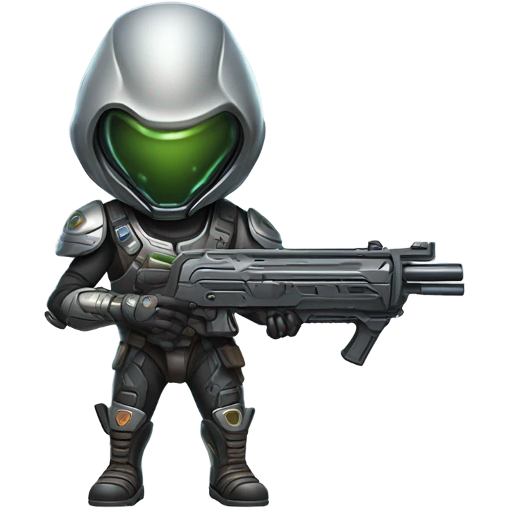 alien Bounty Hunter roguelike emoji