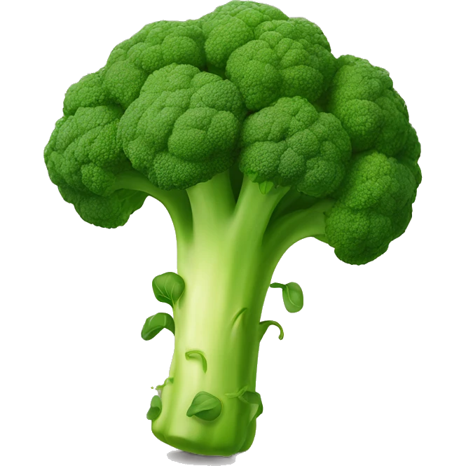 Funny broccoli  emoji