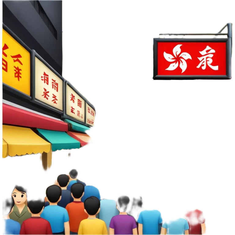 香港街市 emoji