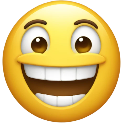 mischievous smiling emoji with legs emoji