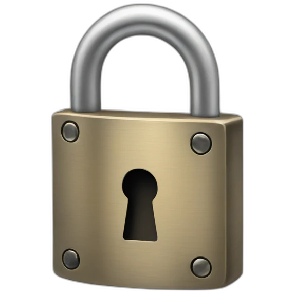 padlock emoji