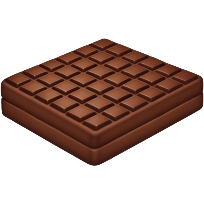 Chocolate bed emoji