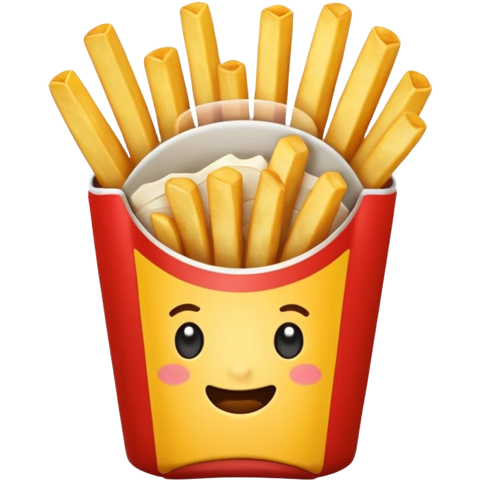 french fries emoji