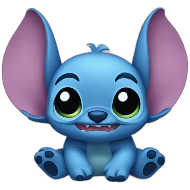 Stich qui dort emoji