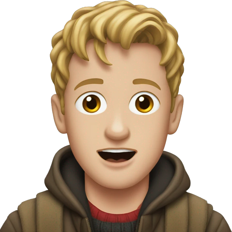 Home alone emoji