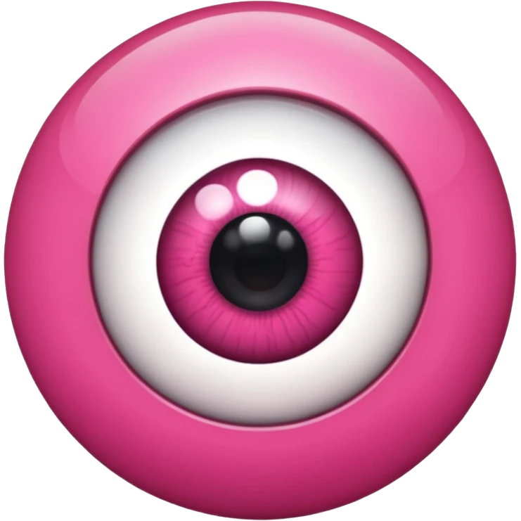 eyeball pink is my new apple emoji