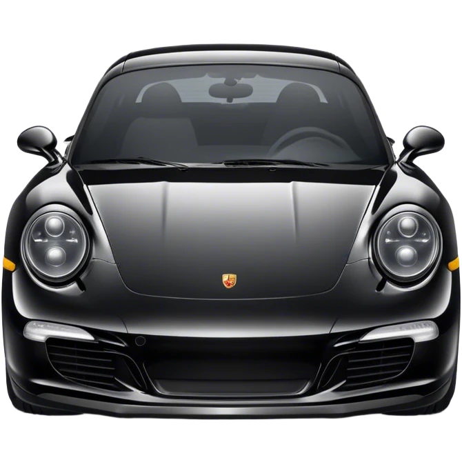 Black Porsche  emoji