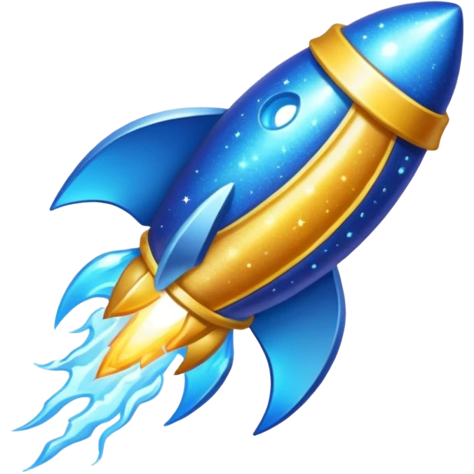 sparkly comet emoji