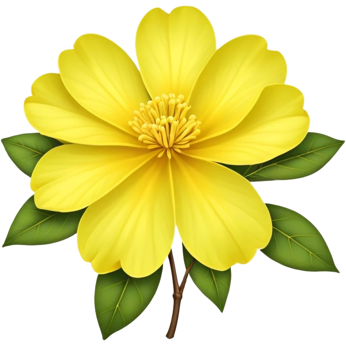 Tabebuia chrysantha flower emoji