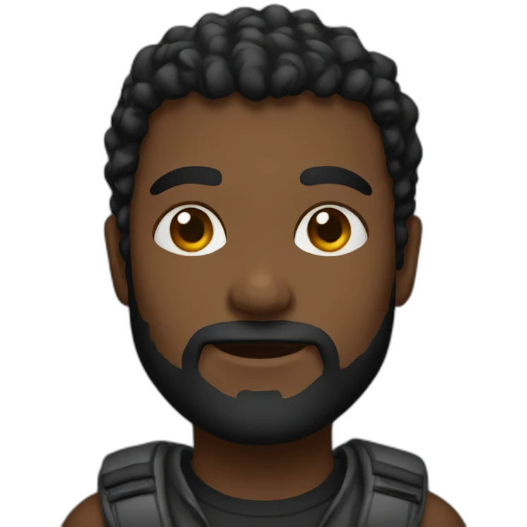 Ilyas black emoji