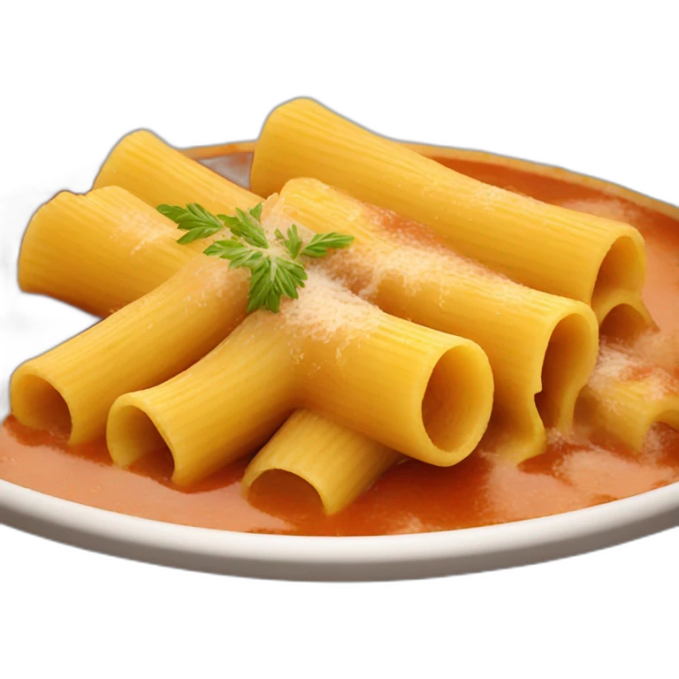 rigatoni in roux sauce emoji