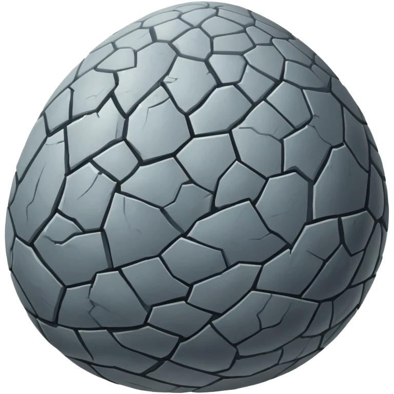 grey dragon egg with a visible crack emoji
