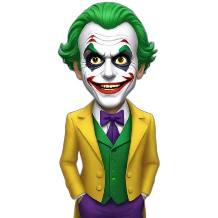 Emmanuel Macron is the Joker emoji
