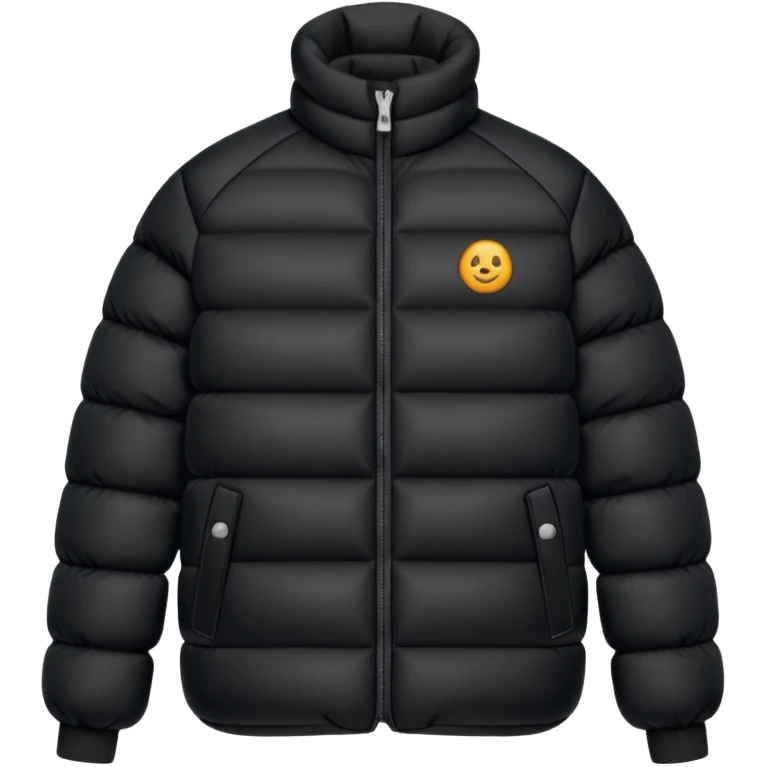 black puffer emoji