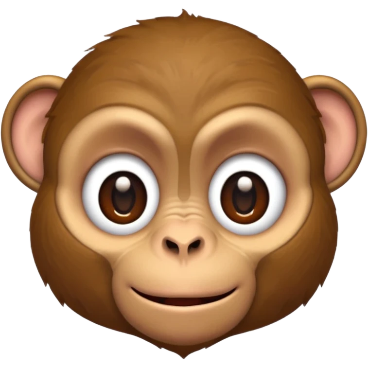 monkey face facing the front emoji