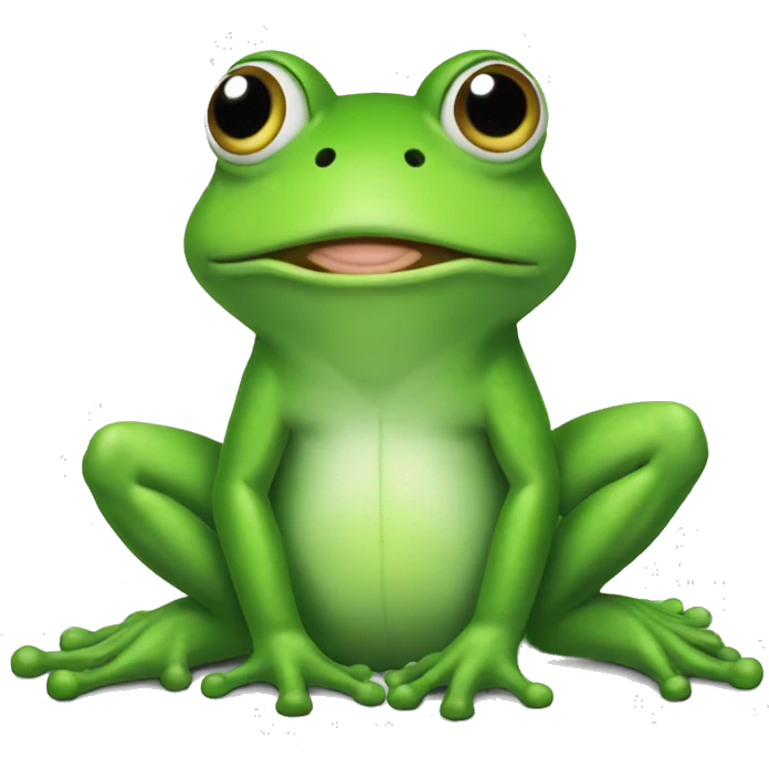 Meme Frog Emoji emoji
