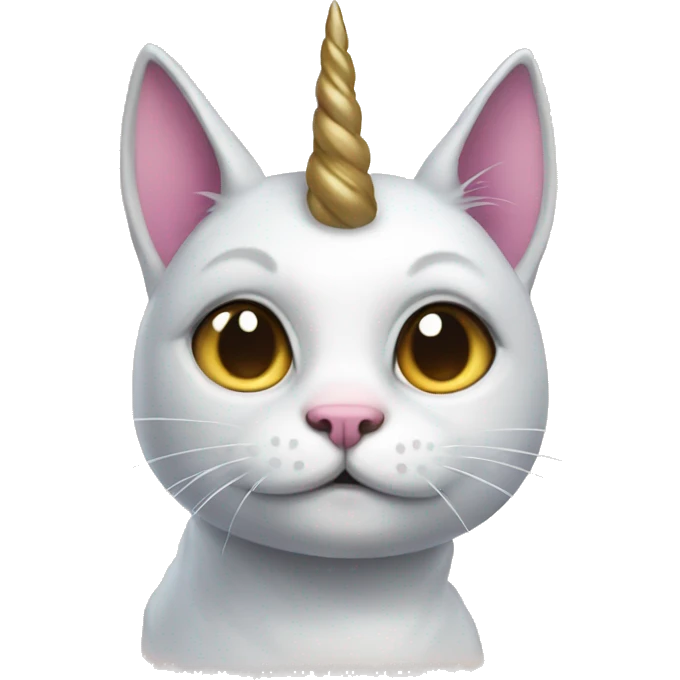 Unicorn cat  emoji
