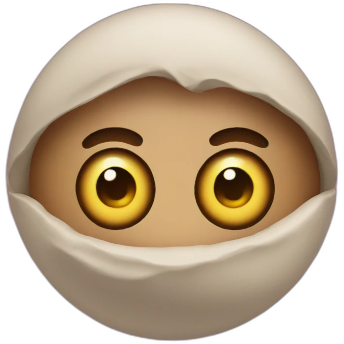 peanut eyes emoji