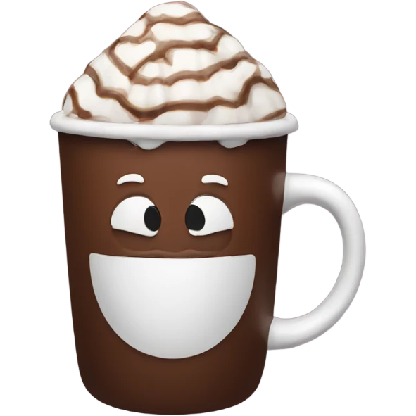 Hot chocolate cup emoji