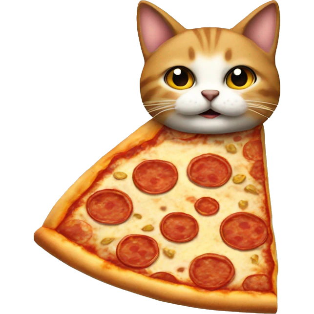 Gato pizza emoji