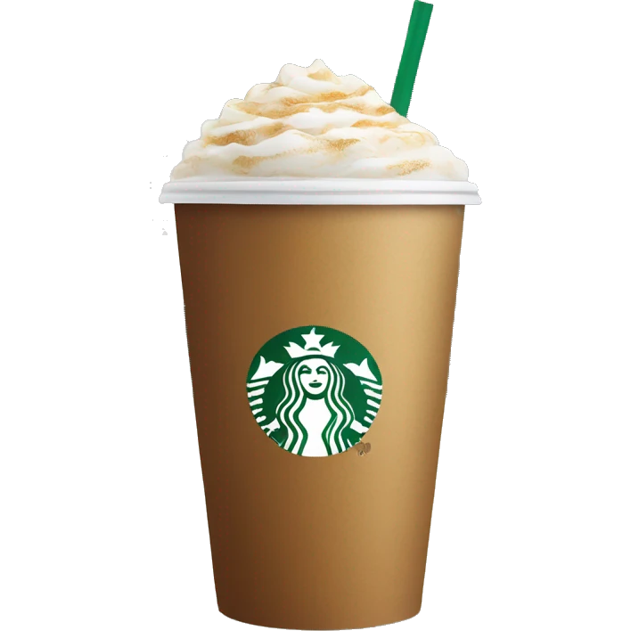 Starbucks cup emoji