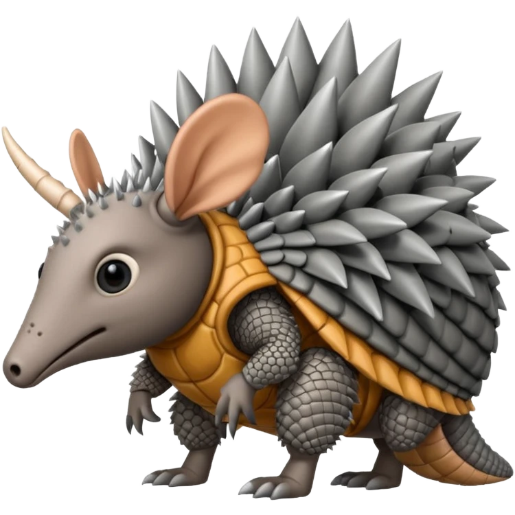 winged armadillo emoji