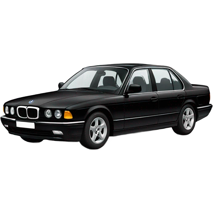 Black E38 750iL emoji