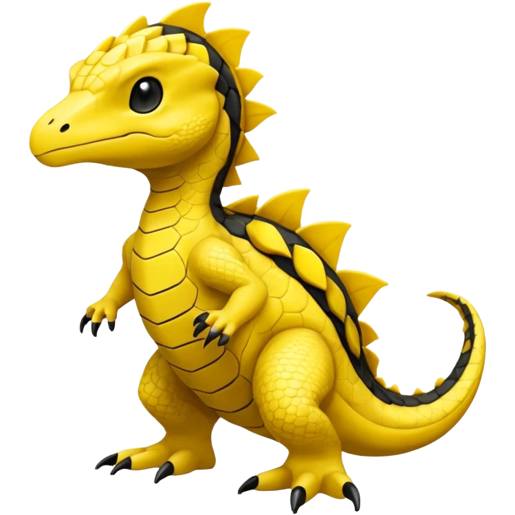 Heliolisk-Pokémon, full body emoji