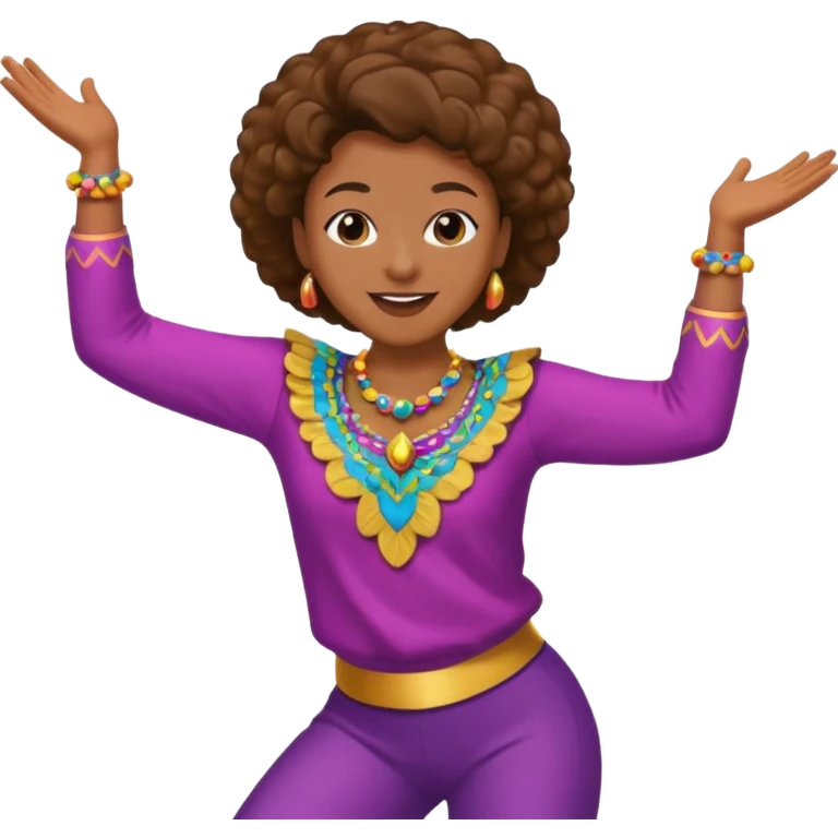 11 crea un emoji de una persona bailando caporal emoji