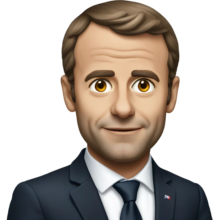 Emanuel Macron  emoji