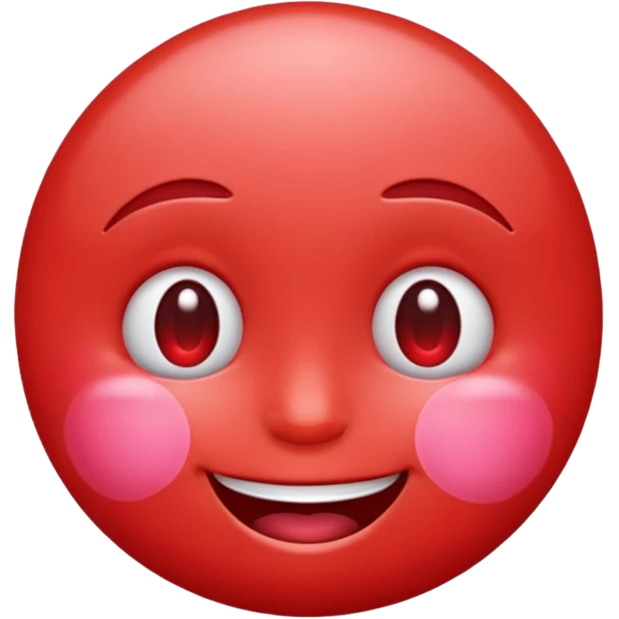 hot face emoji (apple ios style) emoji