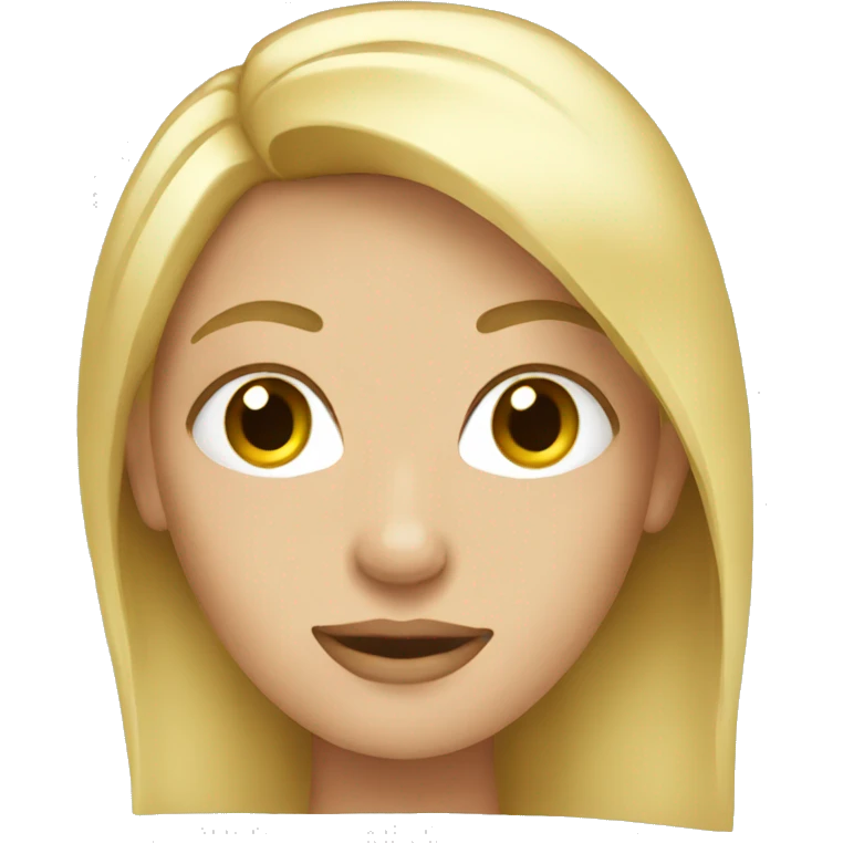 Blonde  emoji