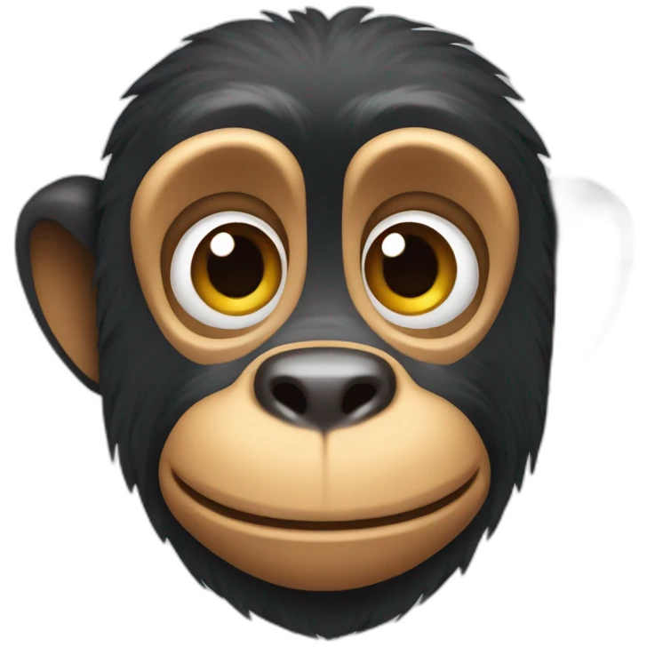 chimps dog emoji