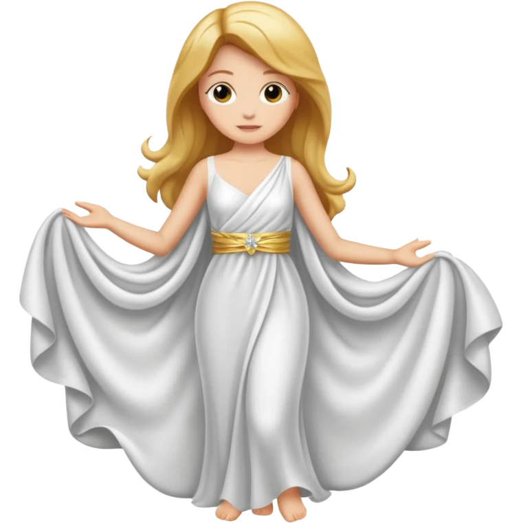 Glitter White Cady emoji