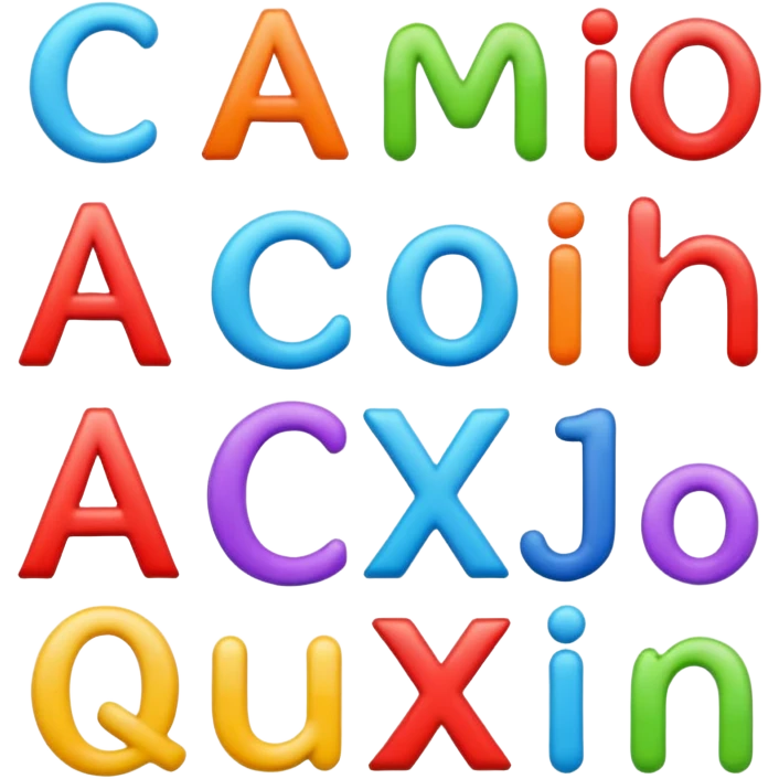 Turkish Alphabet emoji