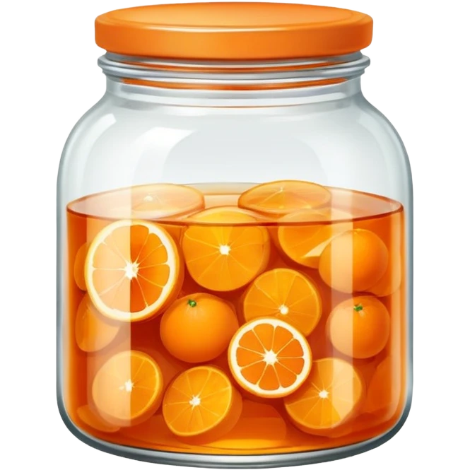 jar of orange marmalade emoji