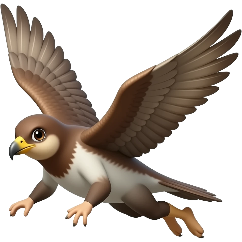 fly like a bird emoji
