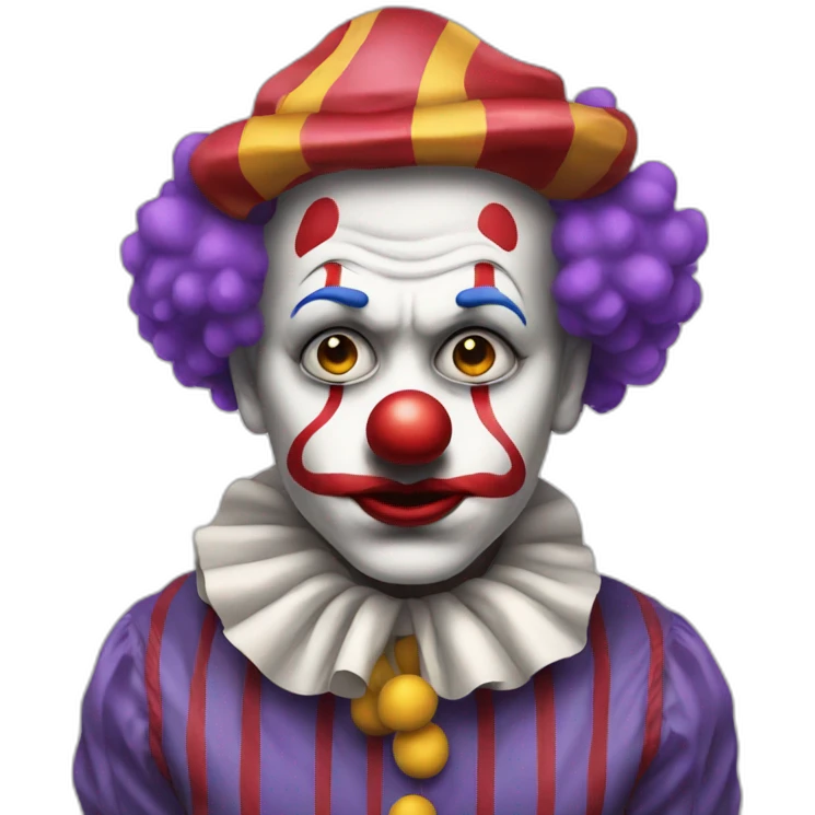 clown sad emoji