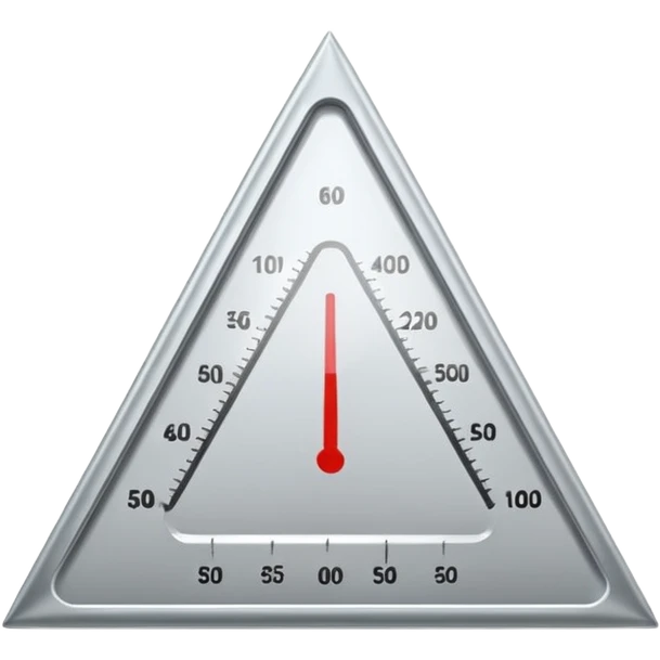  triangle measurement scale emoji