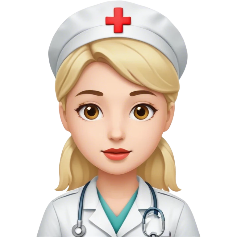 young female nurse emoji