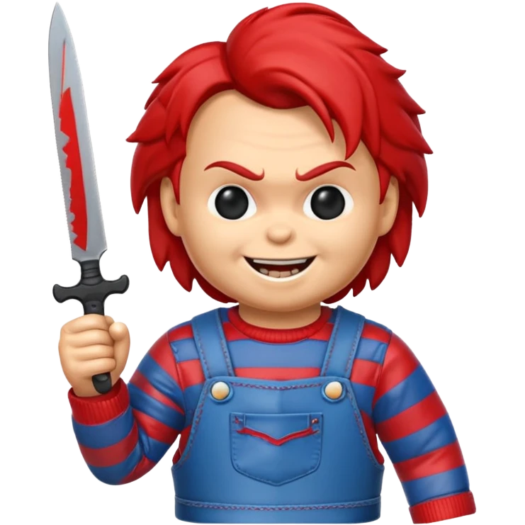 Un emojin de chuky emoji