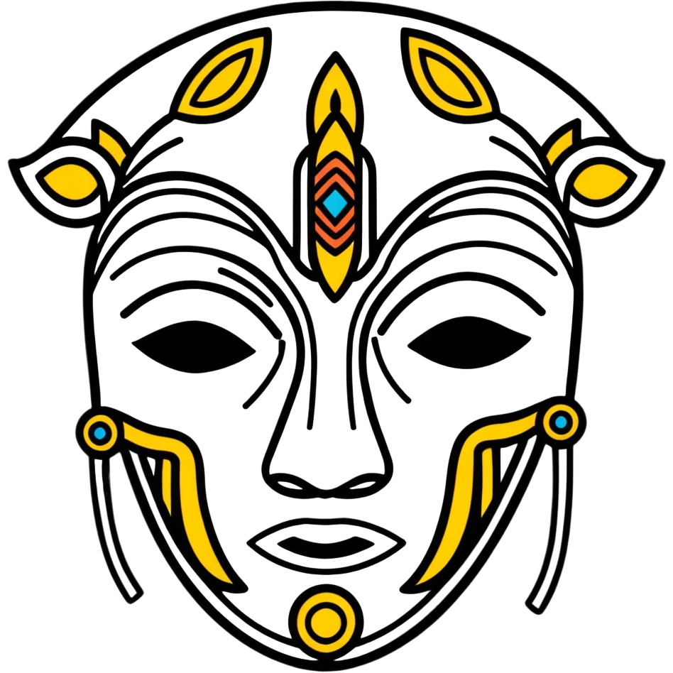 ancient mask emoji