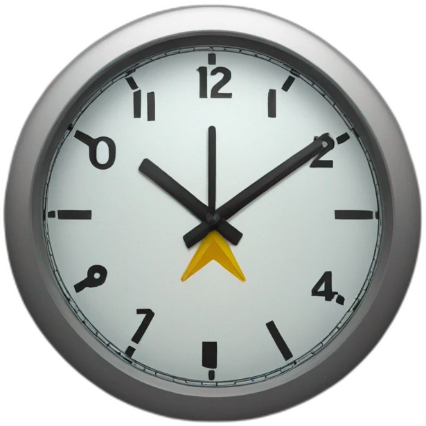 clock with ETH sign emoji