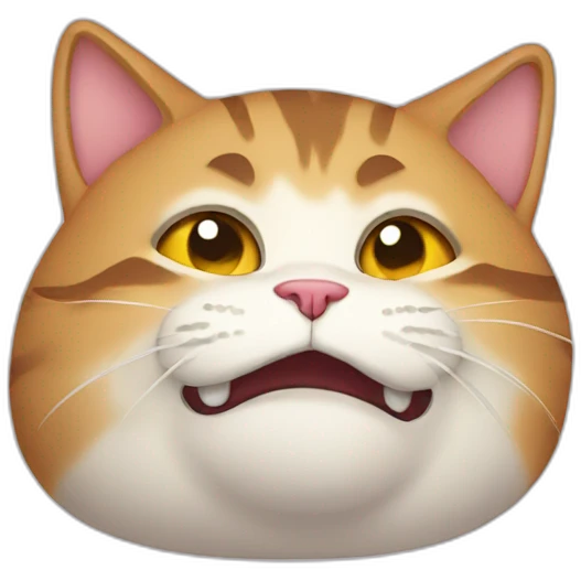 Drunk cat emoji