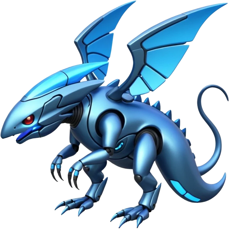 Modern Cyber Lombax-Fakémon-creature, full body emoji