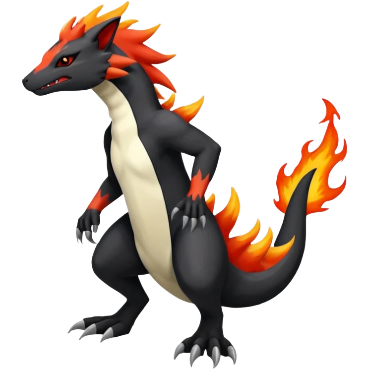 Typloshion-Salandit-Zangoose-Fusion (full body) emoji